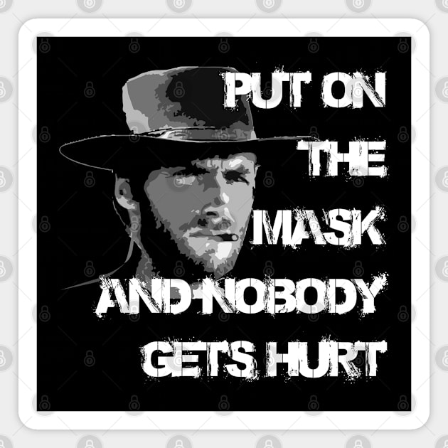 Eastwood Mask Magnet by UnOfficialThreads